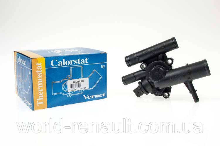 Термостат (з корпусом) на Рено Трафік II 1.9dci F9Q / VERNET TH6454.89J