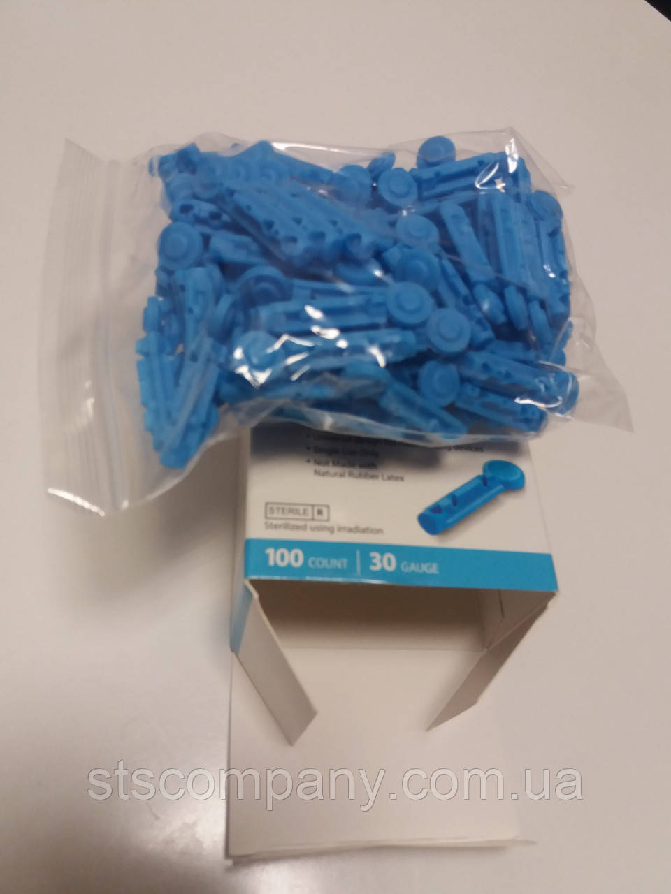 Ланцети стерільні 100шт для глюкометр Bionime 550 ELSA й Bionime 300 110