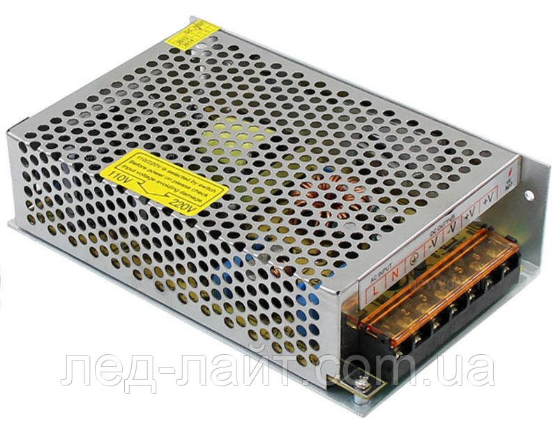 Блок питания 12В 15А 180Вт в перфорированном корпусе оптом и в розницу ...