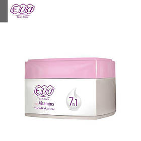 Зволожувальний крем для обличчя щоденного застосування Eva Facial Cream 7 в 1 з мультивітамінами