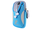 Сумка на руку для смартфонів 4-5.2" дюймів Tuban Sport Blue, фото 4