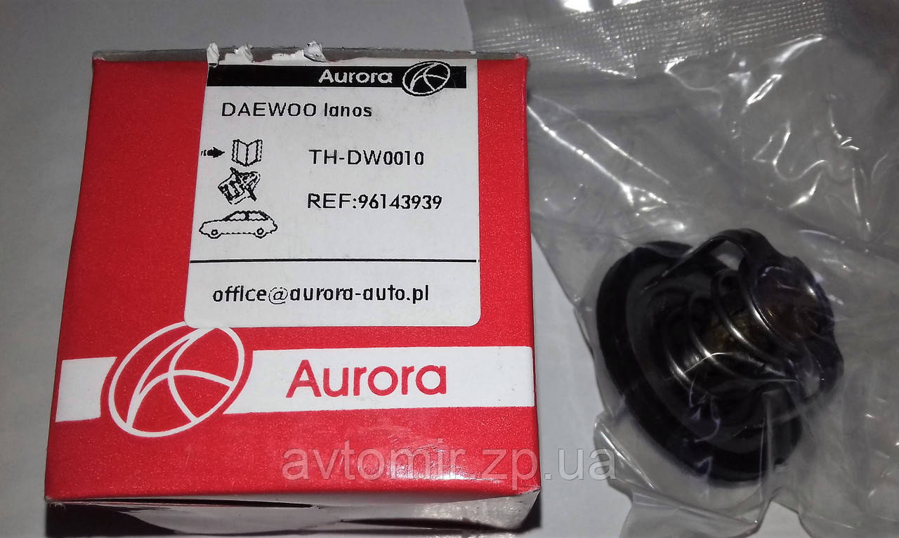 Термостат-вставка Ланос 1,4-1,5 (8V), Нексія, Chery Amulet (87С) AURORA, фото 1