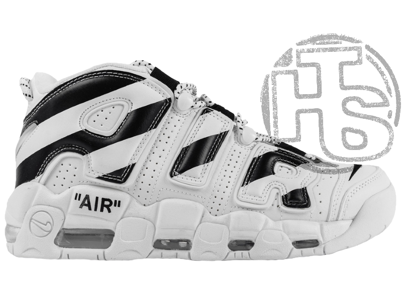 Чоловічі кросівки Nike Air More Uptempo x Off-White White/Black 902290-105