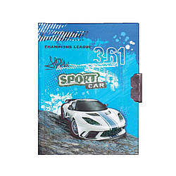 Блокнот з замочком та ключиком 4008 "Sport car"