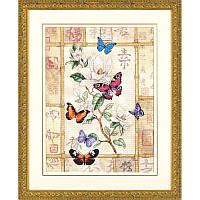 Набір для вишивання DIMENSIONS «Brilliant Butterfly Celebration • Торжество виблискуючих метеликів» 35063