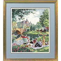 Набір для вишивання DIMENSIONS «Picnic on the Lawn • Пікнік» 35065