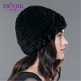 Норкова шапка на підкладці, фото 3