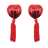 Наклейки на соски серця. Карнавальні прикраси, фото 9