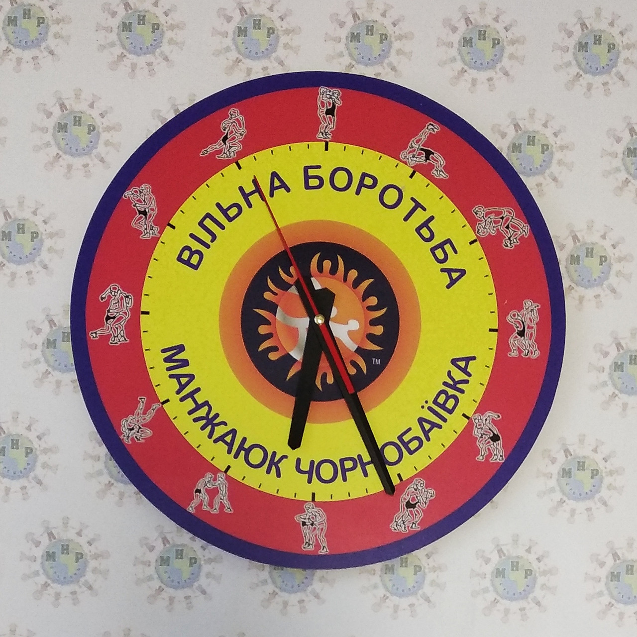 Годинник настінний, Воля боротьба. Спорт