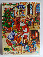 Шоколадні адвент новорічні подарунки календарі 75 г