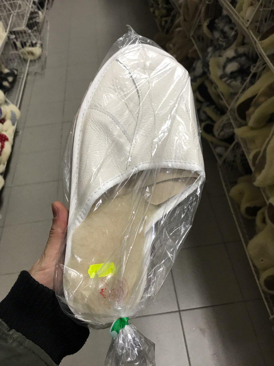 Чоловічі зимові капці, капці з овчини, капці з овечої вовни