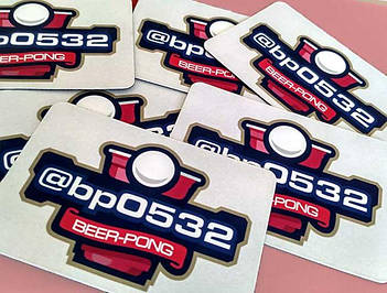 Виниловые рекламные фотоманиты. Размер 95х65 мм 6