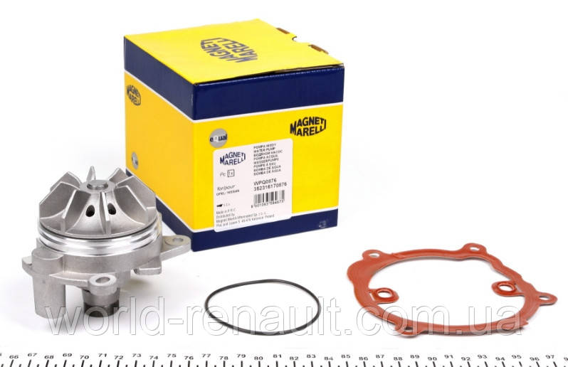 Водяний насос на Рено Трафік II 2.5dci G9U з 2003г. / MAGNETI MARELLI 352316170876
