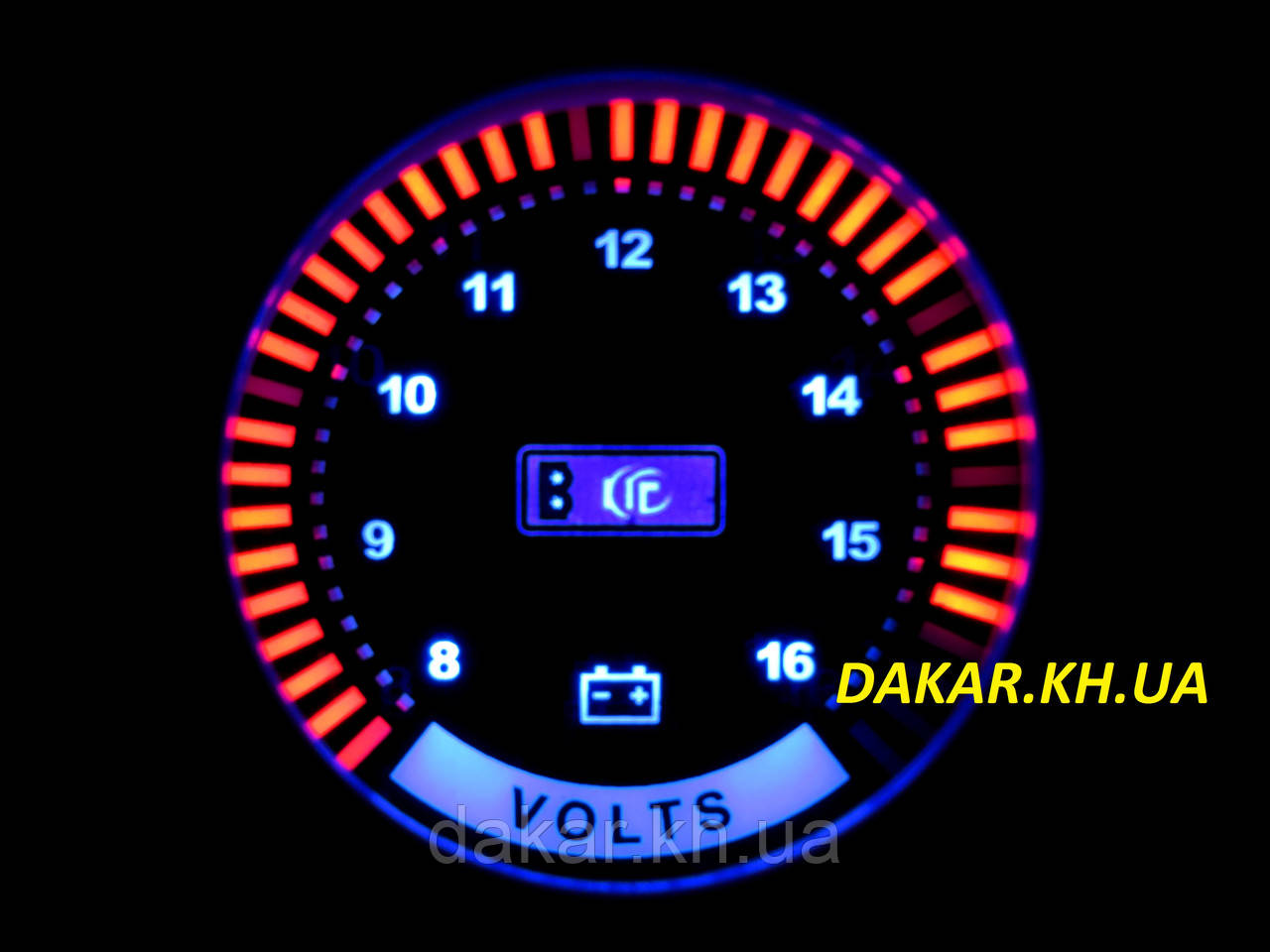 Купить LED 9901 Тюнинговый автомобильный прибор Ket Gauge вольтметр ...