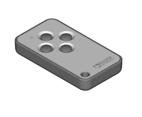 Roger E80/ТХ54R - 4х канальний пульт - радіопередавач 433,92 МГц з унікальним фіксованим кодом