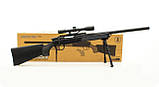 ТОП ЯКІСТЬ!! Іграшкова снайперська гвинтівка ZM51 на пульках з обважнювачем, подарунки для дітей,приціл, фото 8