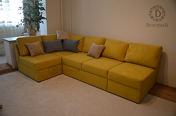 Кутовий диван механізм "дельфін"