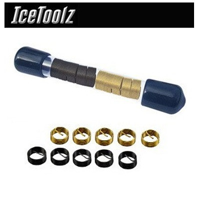 Вкладки для педальної різі, набір із 5 пар ICE TOOLZ E521H