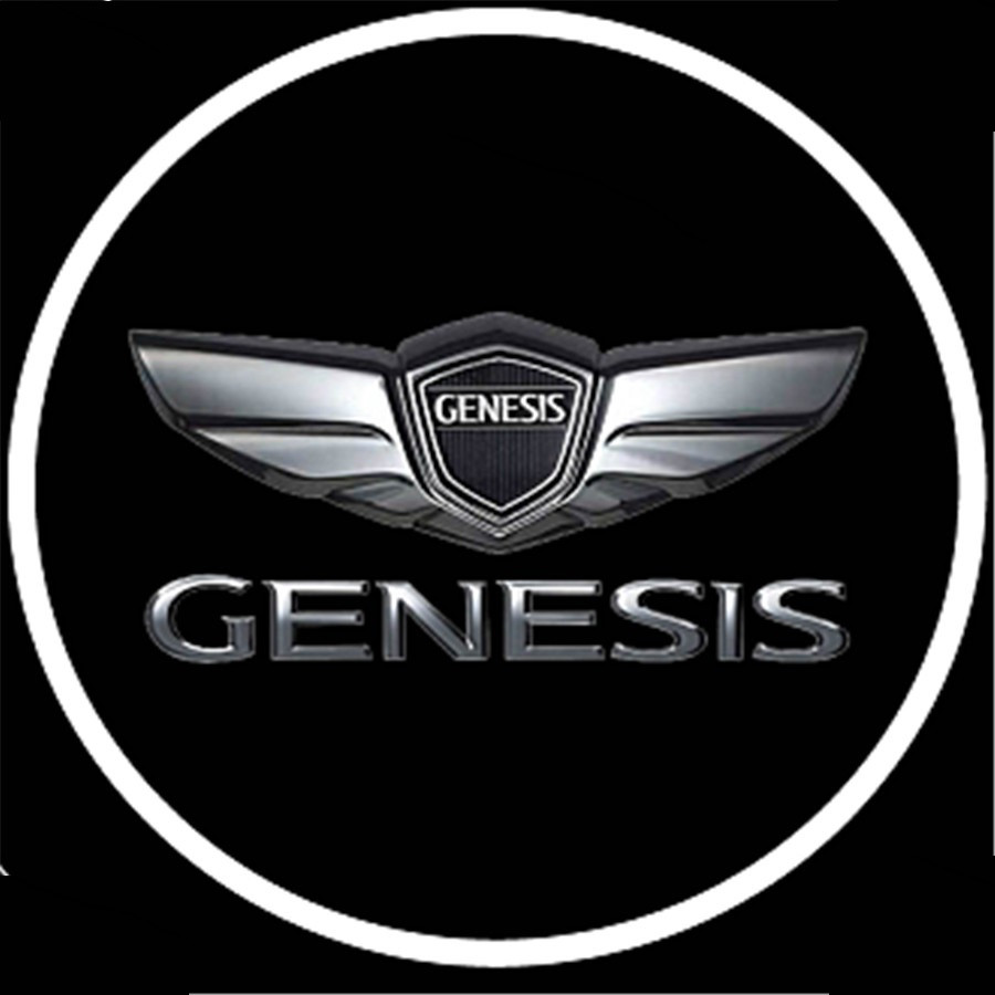 Підсвічування логотипу авто на двері Genesis