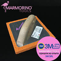 Резиновая губка мелкопористая 140х140х15 мм Marmorino Tools (31101)