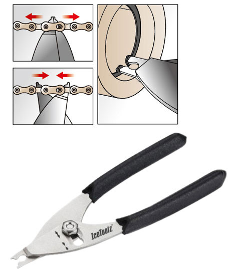 Інструмент для знято установки ланцюгового замку ICE TOOLZ 62D1