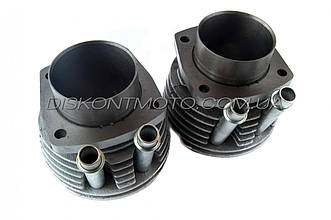 Циліндр на мотоцикл УРАЛ (блакитний) JING (пара)