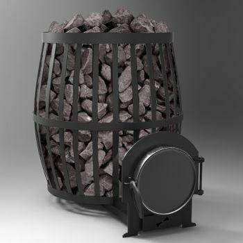 Піч для лазні Бочка 20 м3