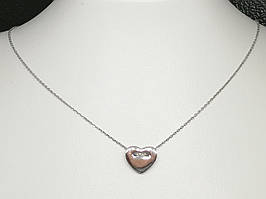 Срібне кольє Серце. Артикул 908-00954