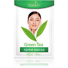 Крем-маска нічна із зеленим чаєм, Tiande