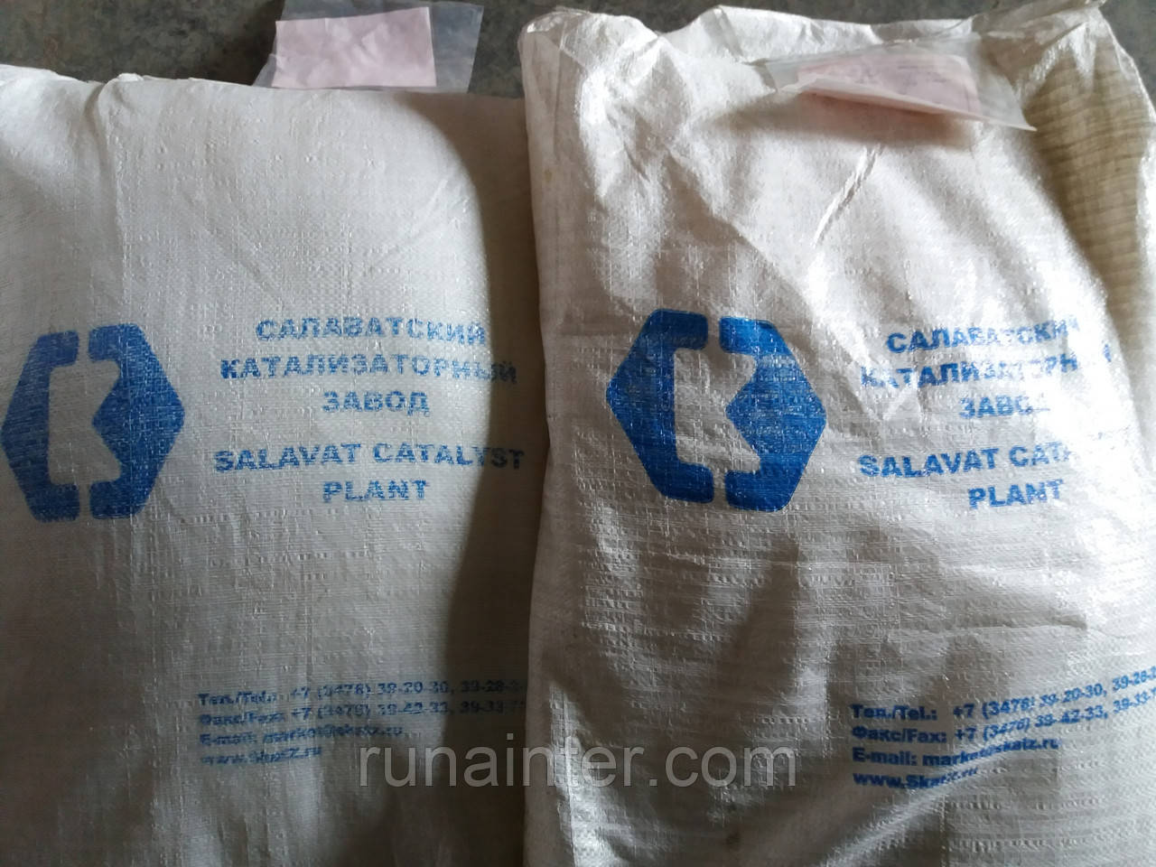 Силікагель КСМГ у мішках по 35 кг