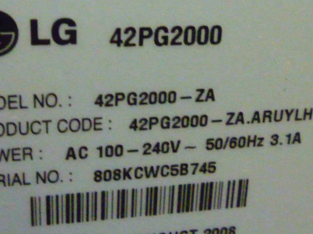 Матриця PDP42G10235 для плазми LG 42PG2000