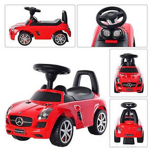 Машинка каталка-толокар Mercedes з музичною панеллю Bambi