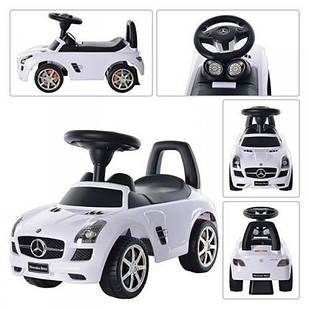 Машинка каталка-толокар Mercedes з музичною панеллю Bambi