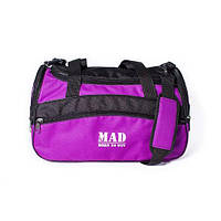 Женская спортивная сумка каркасной формы TWIST фиолетовая от MAD | born to win
