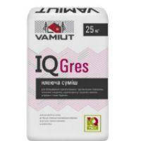 IQ Gres Клеюча суміш для личкування плиткою з кераміки, натурального та штучного каменю Vamiut