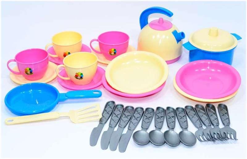 Набір іграшкової посуду Маринка 11 1653 Технок, фото 1