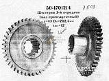 Шестерня 3 передачі 50-1701214 (МТЗ, Д-240) ведена z=43, фото 2