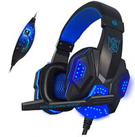 Наушники игровые PLEXTONE PC780 Gaming с микрофоном (синие)