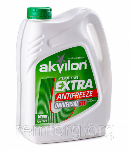 Антифриз AKVILON EXTRA -40 (зелений) G-11 1л.