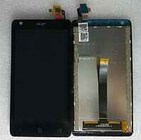 Оригинальный дисплей (модуль) + тачскрин (сенсор) для Acer Liquid Z410 (черный цвет)