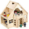 Дерев'яний ляльковий будиночок Melіssa & Doug з меблями, фото 2
