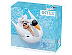 Надувний матрац Intex Білий лебідь для дорослих, фото 4