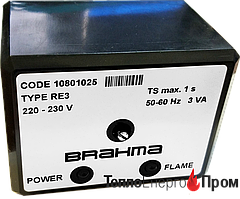 Детектор полум'я Brahma RE3 Code 10801025. Аналог Siemens LFE10
