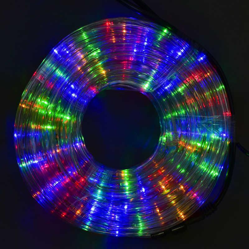 Гірлянда світлодіодна вулична довжина шнура 10 м, 230 лампочок, мультиколор, фото 1