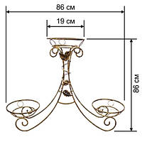 Кована підставка для квітів До-033