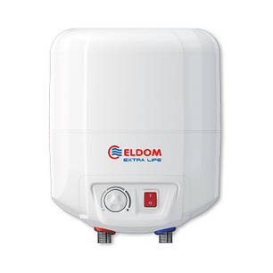 Водонагрівач ELDOM Extra life 72325NMP 10 l. 2.0 kW над мийкою, фото 2