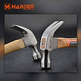 Молоток-обценьки 0,5 кг з дерев'яною ручкою Harden Tools 590205, фото 5