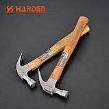 Молоток-обценьки 0,5 кг з дерев'яною ручкою Harden Tools 590205, фото 7