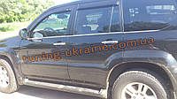 Хром накладки на скло молдинг скла скляний молдинг для Toyota Prado 120 2002-2009