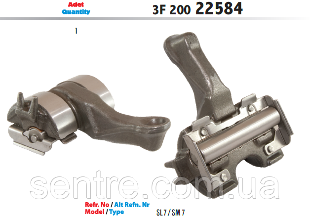 Важіль супорта Knorr-Bremse SL7, SM7, ST7 Туреччина